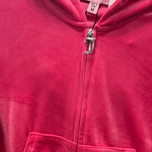 NWT ⚜️💖⚜️ JUICY COUTURE OG BIG BLING VELOUR ZIP-UP HOODIE PANTS SET - Picture 13 of 15